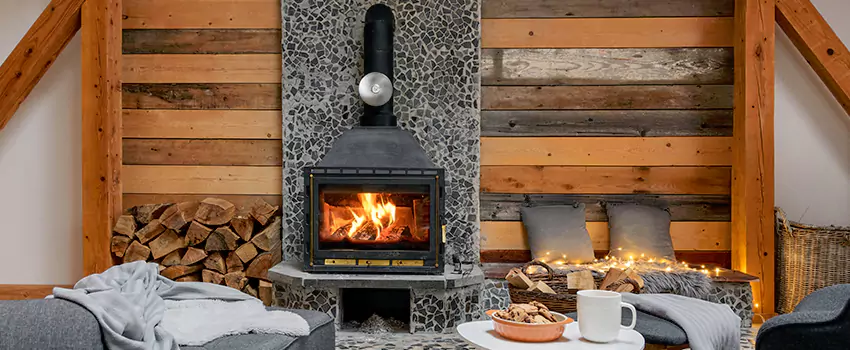 Thelin Hearth Products Direct Vent Gas Stove Fireplace Inspection in Bel Air South, Maryland